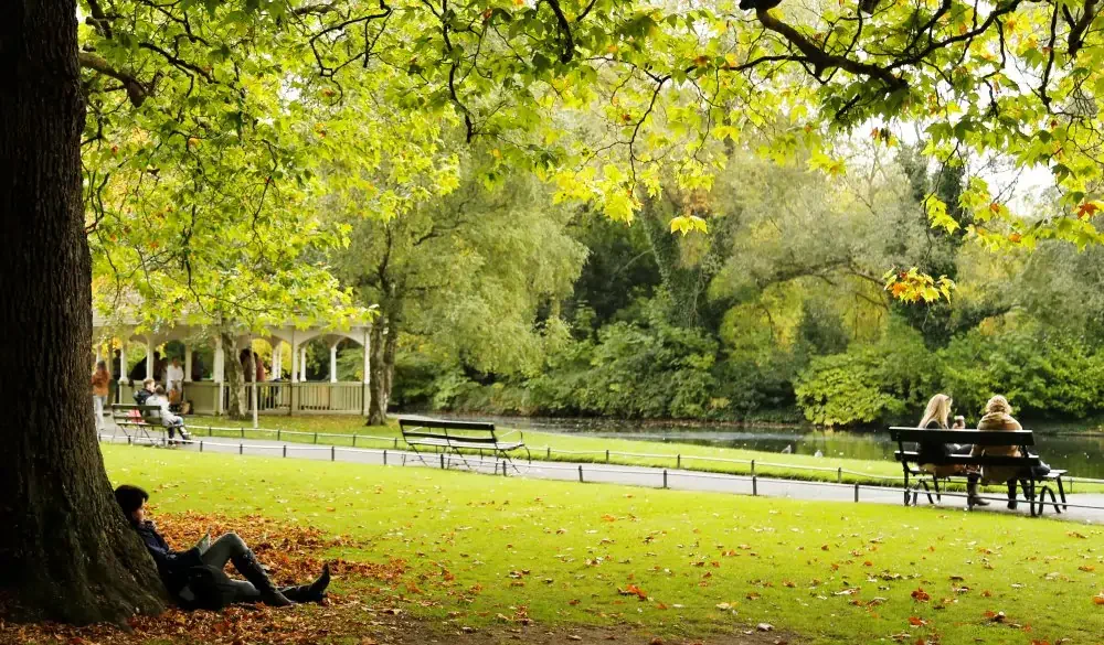 St Stephen's Green is a city centre public park in Dublin