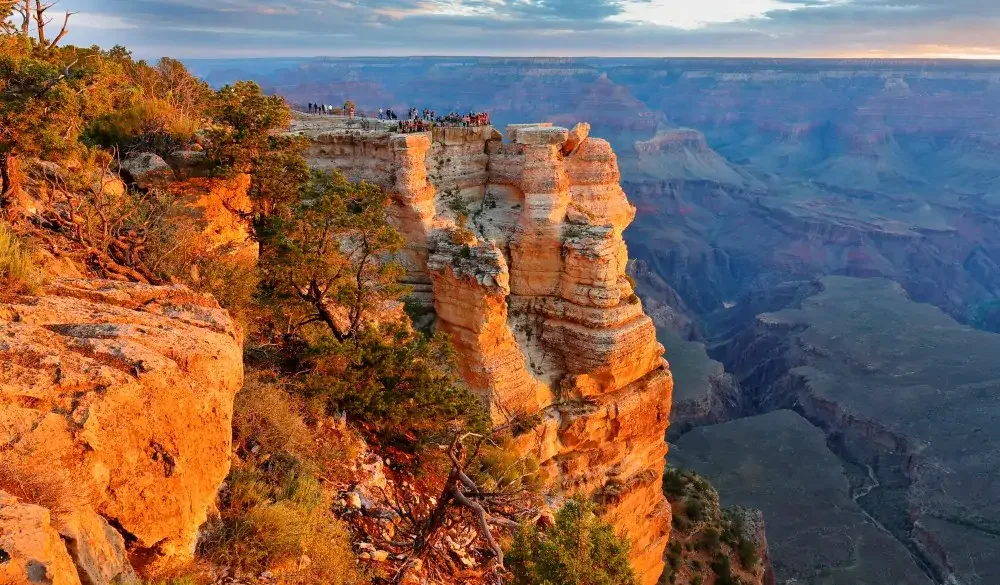 Sunrise at Mather Point, Grand Canyon National Park, South Rim