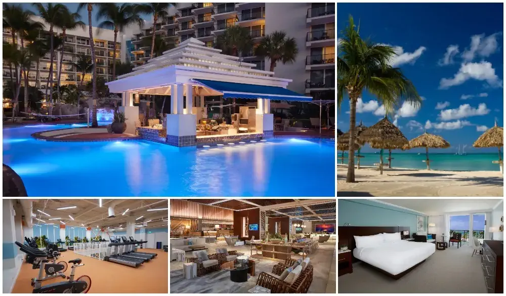 Aruba Marriott Resort & Stellaris Casino, christmas beach vacations