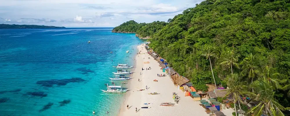 christmas beach vacations in Boracay Island