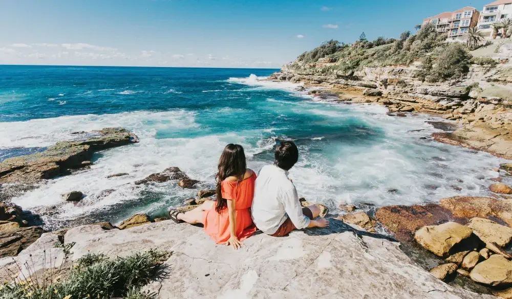 People On Beach, short escape from Sydney