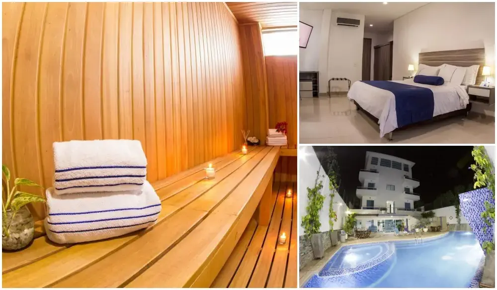 Hotel Altamar Cartagena, natural mud bath