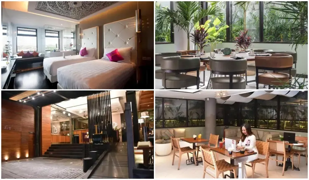 L Hotel Seminyak, Bali, Indonesia, hotel with woekspaces