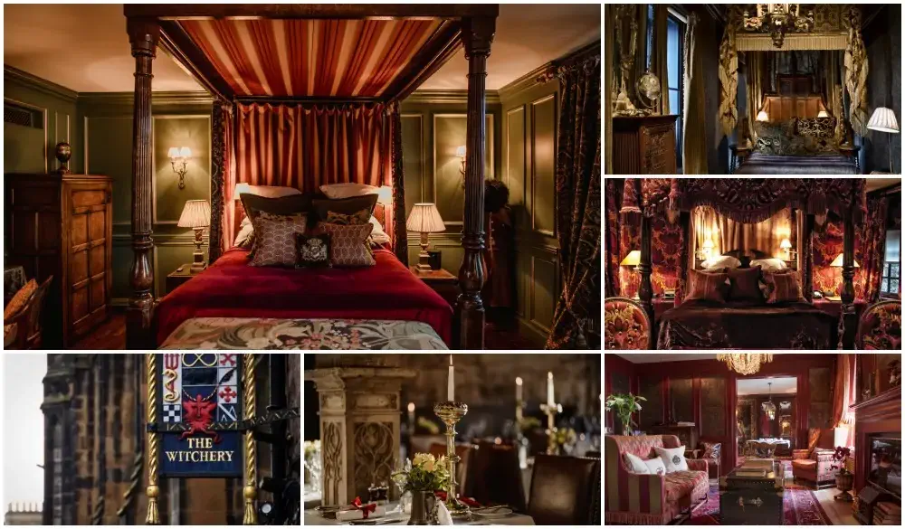 The Witchery by the Castle, unique hotel in Scotland