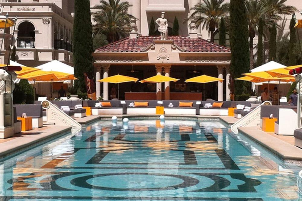 NOBU Caesars Palace - Ready for 294 days of sunlight? All Nobu Hotel guests  have access to the famed Garden of the Gods Pool Oasis at Caesars Palace.