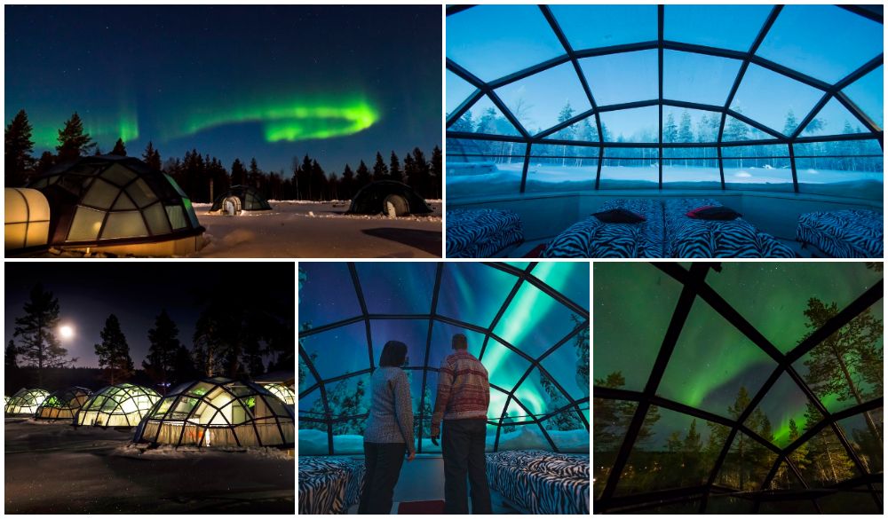 Kakslauttanen Arctic Resort, NORTHERN LIGHTS HOTEL