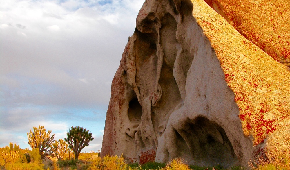 Rock Formations At Mojave National Preserve