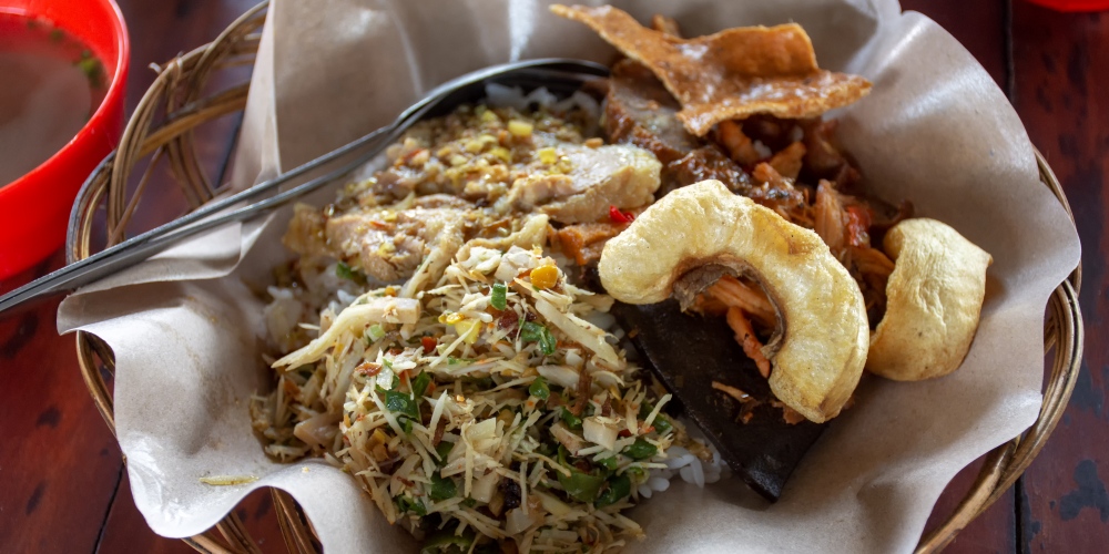 Babi Guling Dish is a Bali's classic pork dish