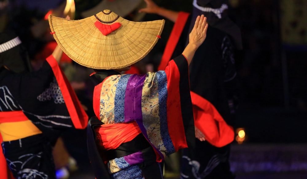 Nishimonai Bon odori; Shutterstock ID 707765728