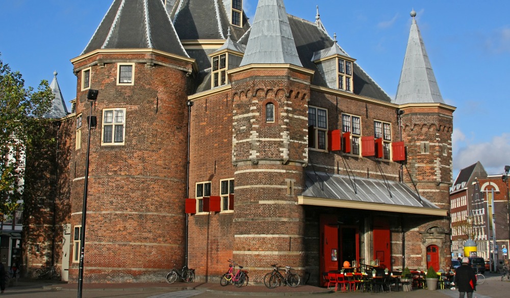 Nieuwmarkt in Amsterdam,red light district