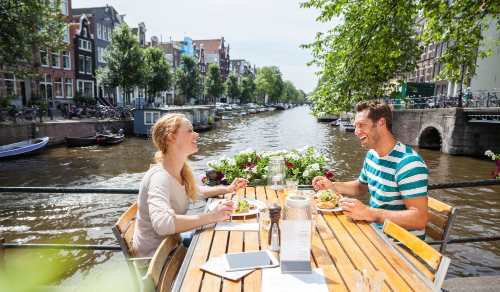 Restaurant in red light district