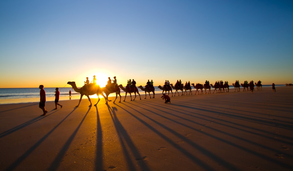 Cable Beach - The famous camel ride