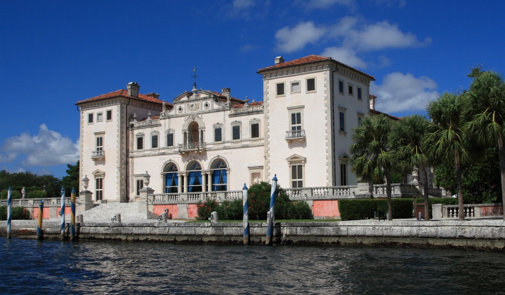 Magnificent Mansion,Vizcaya on Biscayne bay; Shutterstock ID 19056745