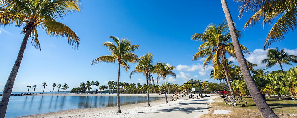 The Round Beach at Matheson Hammock County Park Miami Florida