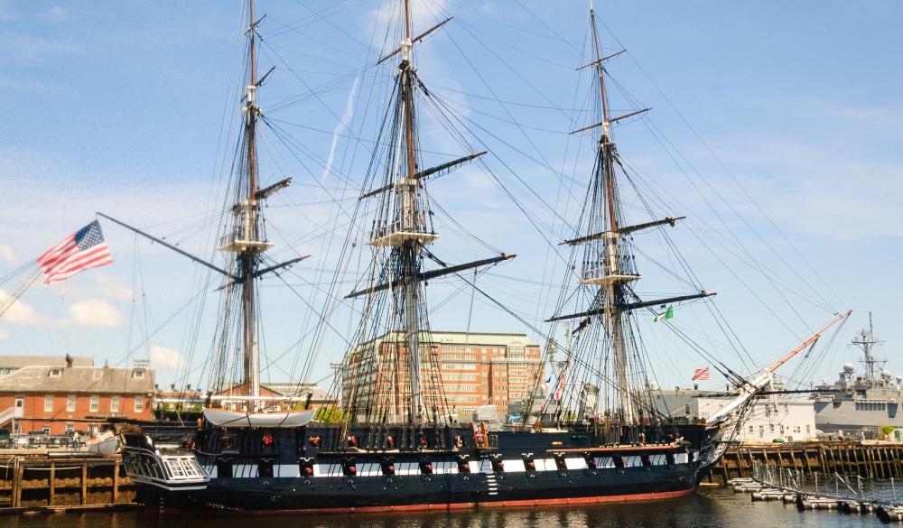 USS Constitution; Shutterstock ID 306198950