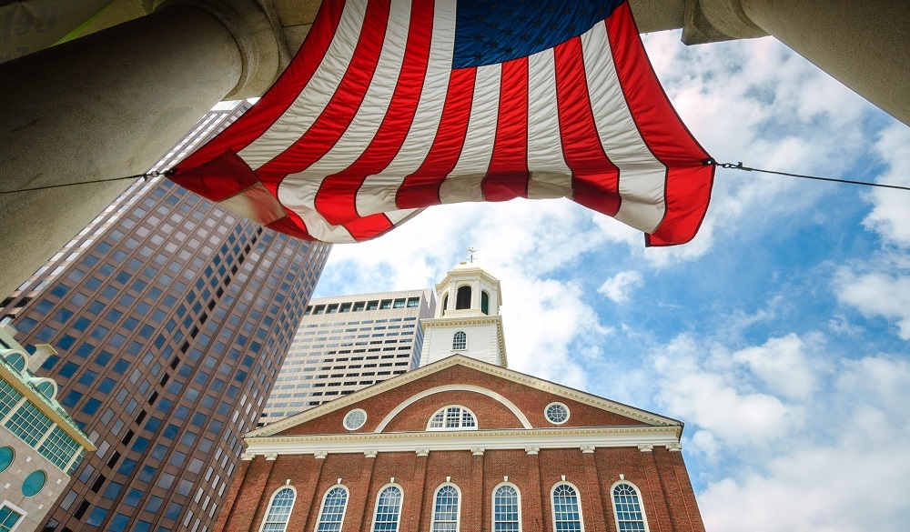 Faneuil Hill, one of the top Boston historical sites to visit