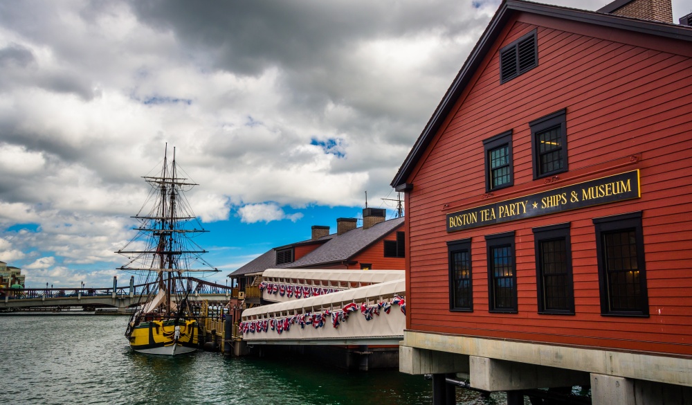 The Boston Tea Party Museum, in Boston, Massachusetts.; Shutterstock ID 173246231