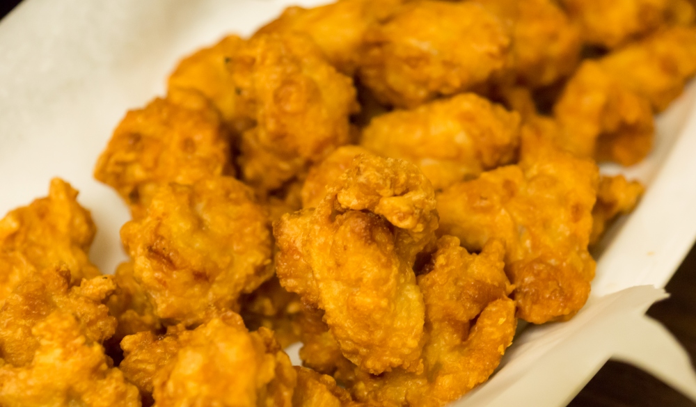 Japanese fried chicken Close Up