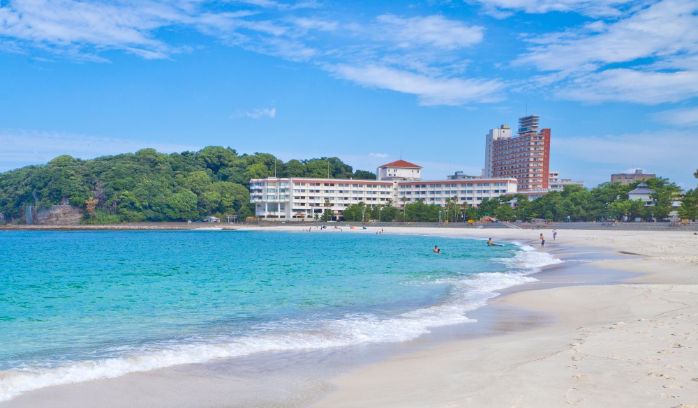Shirahama Beach in Wakayama Prefecture, Kansai, Japan.; Shutterstock ID 1475219783