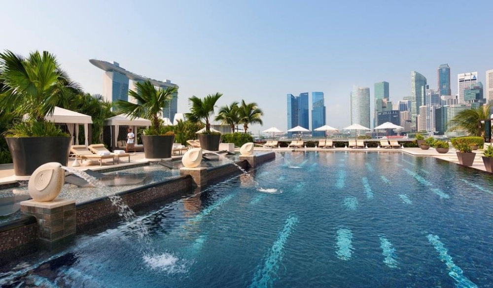 Mandarin Oriental Singapore, hotel for a family trip in singapore