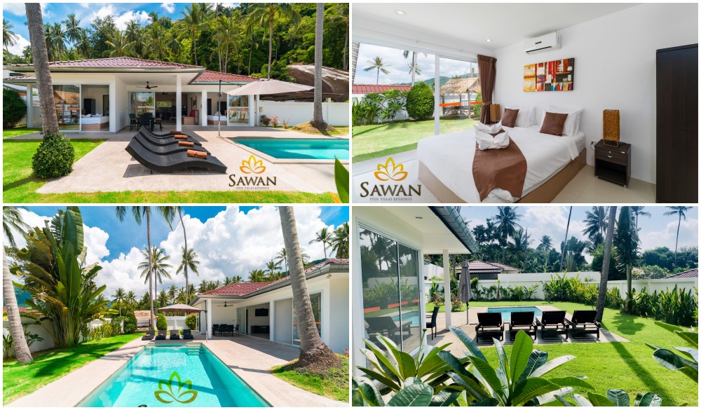 SAWAN Residence Pool Villas, family hotels in Koh Samui