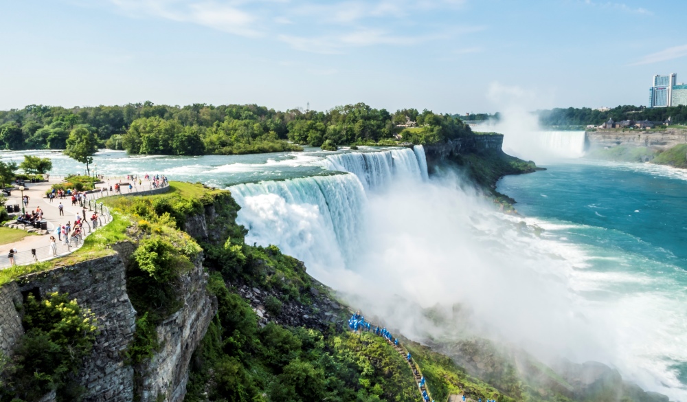 Niagara Falls summer day -  New York, USA