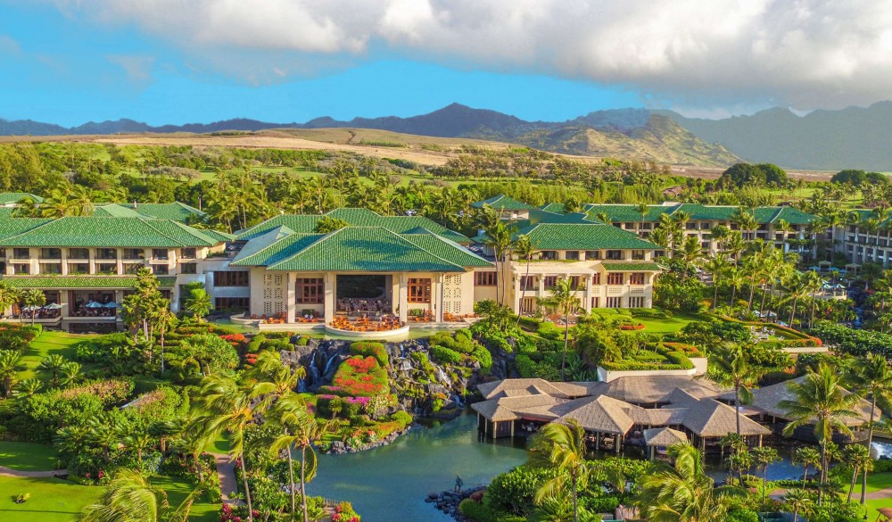 Grand Hyatt Kauai Resort And Spa, a legjobb üdülőhely szörfözés