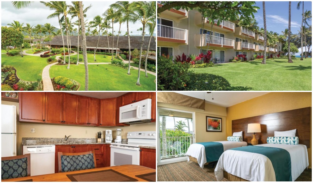 Kauai Coast Resort am Beachboy, bestes Resort zum Surfen