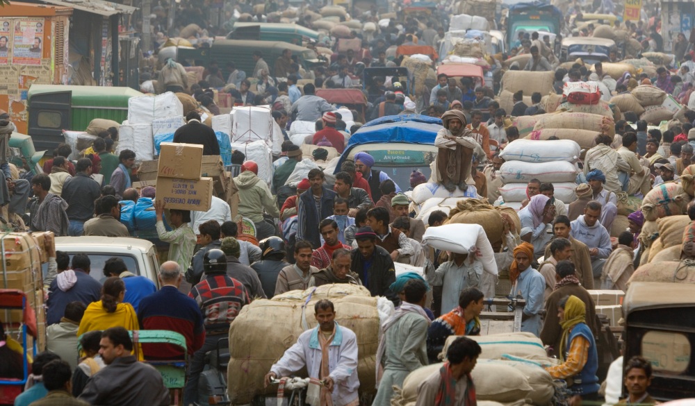 India, Delhi, Chandni Chowk market