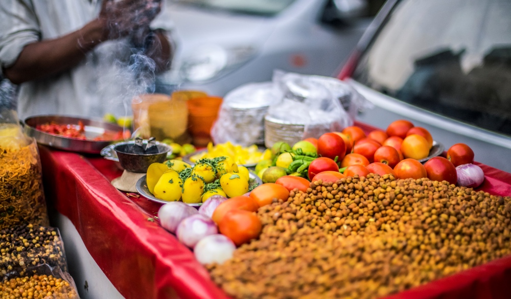 Street food in India, New Delhi