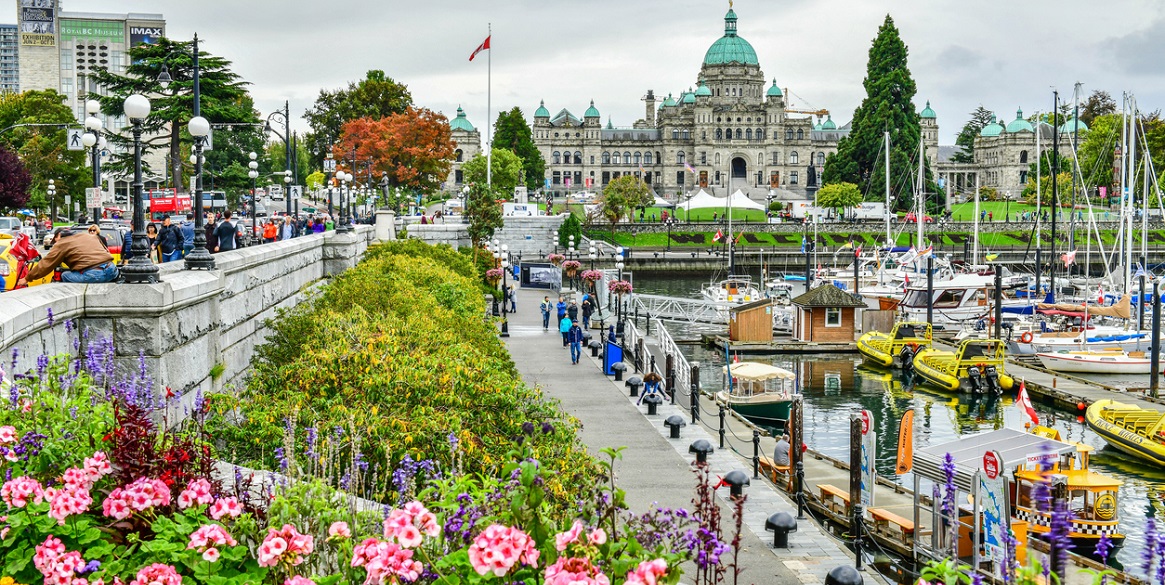 Inner Harbour in Victoria, Canada