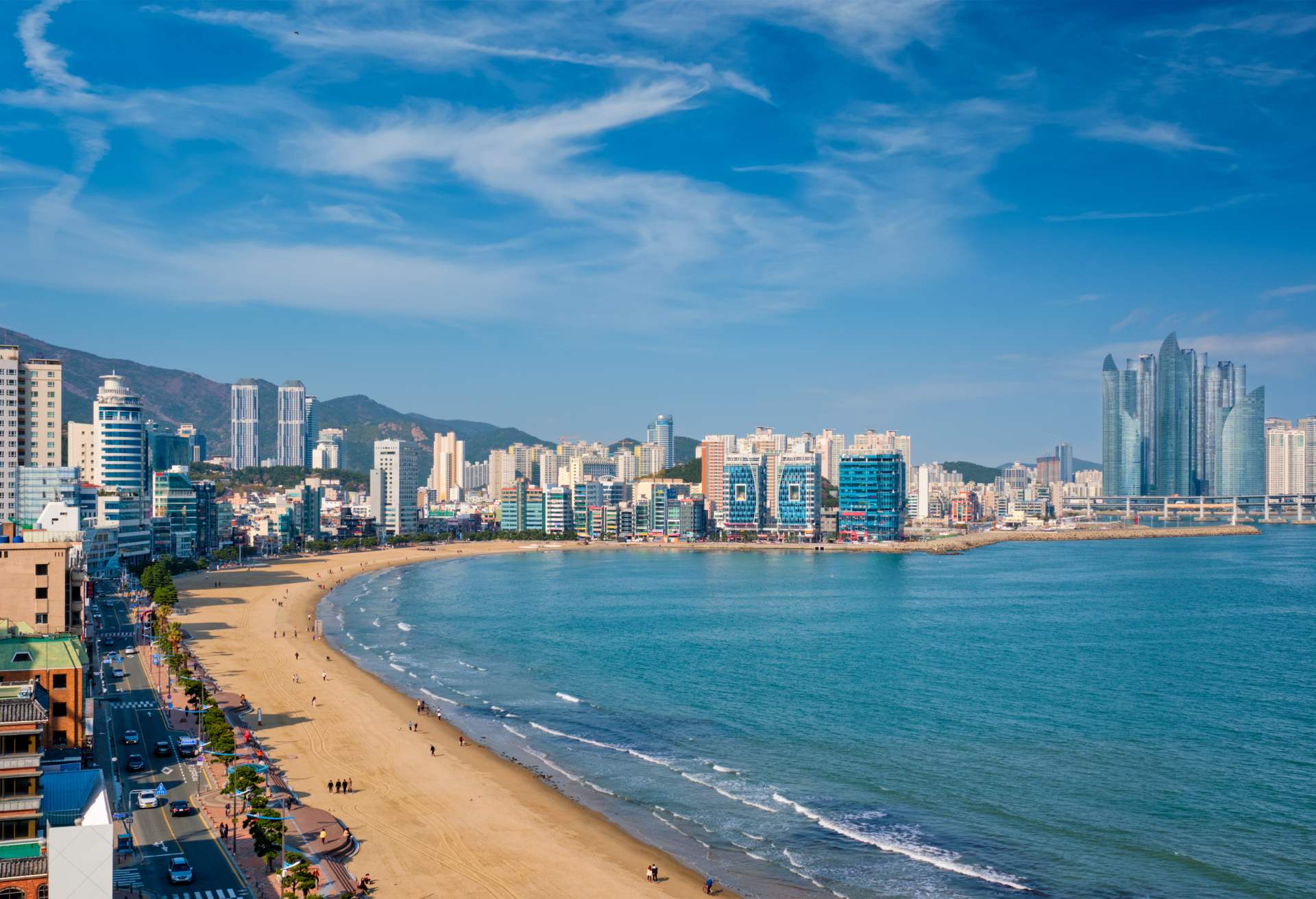 Gwangalli Beach in Busan