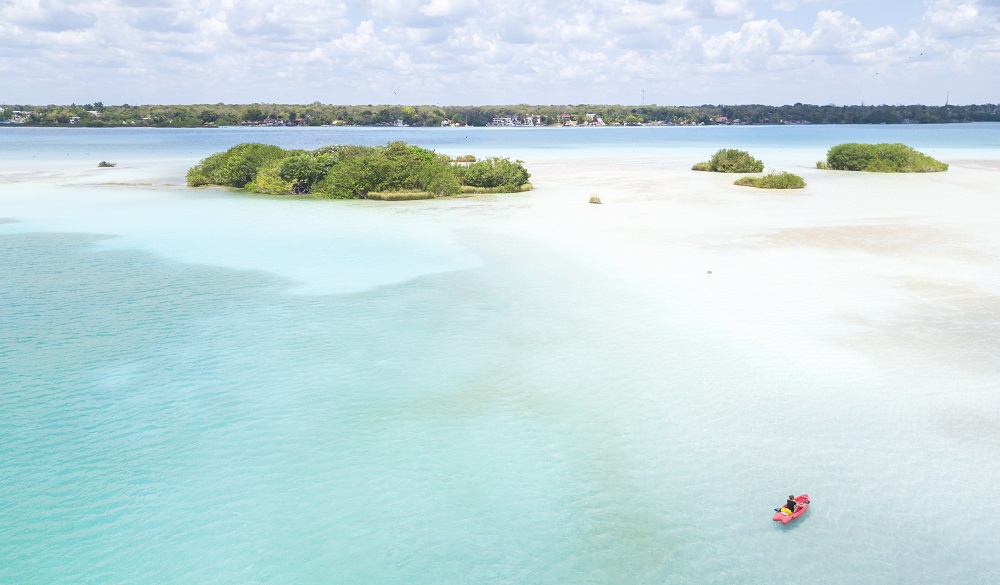 Mexico, Yucatán, Bacalar, Bacalar Lagoon