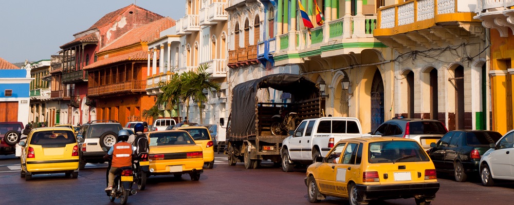 Getsemani district of Cartagena