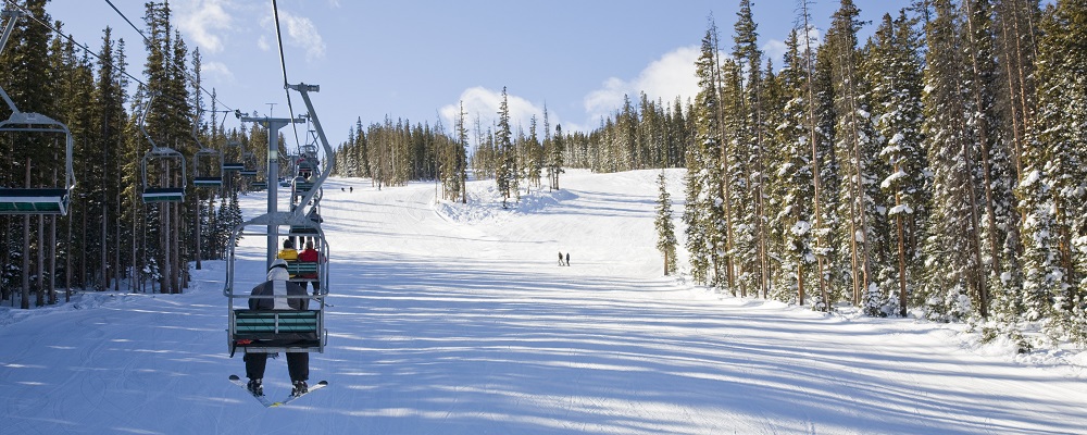 Near the top at Beaver Creek Ski Area.For more Aspen and Beaver Creek: