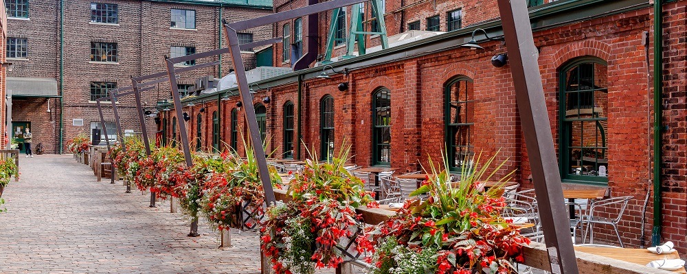 Distillery Historic District, winter attractions in Toronto