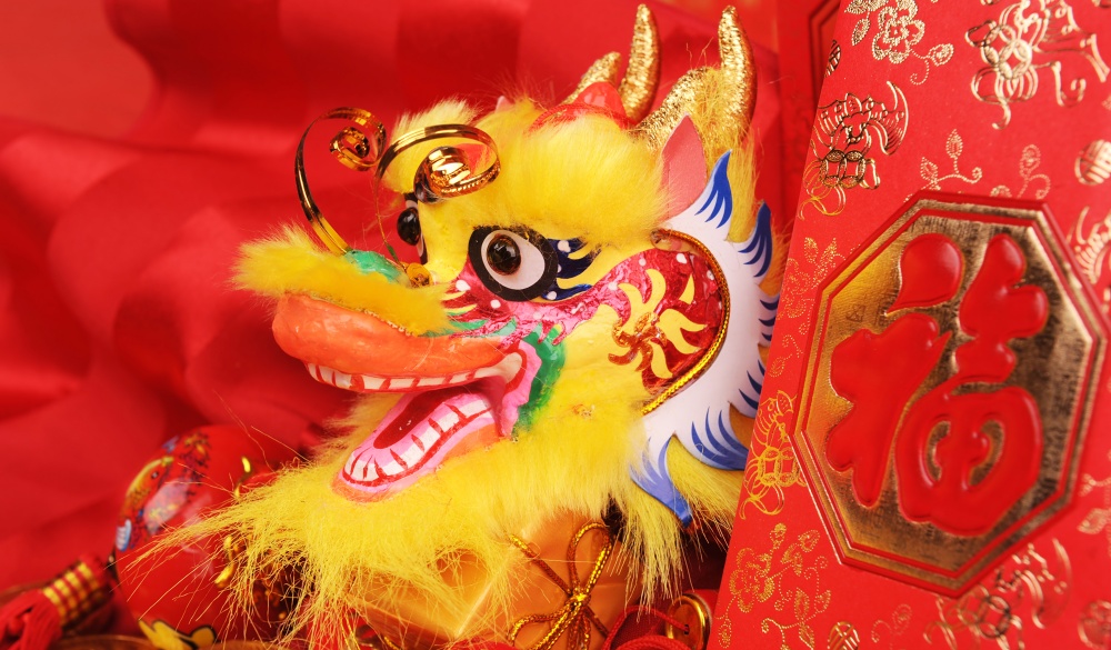 Chinese New Year Ornaments--Traditional Dancing Dragon