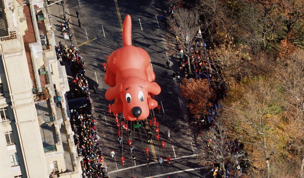 Clifford the Big Red Dog in Macy's Thanksgiving Day Parade