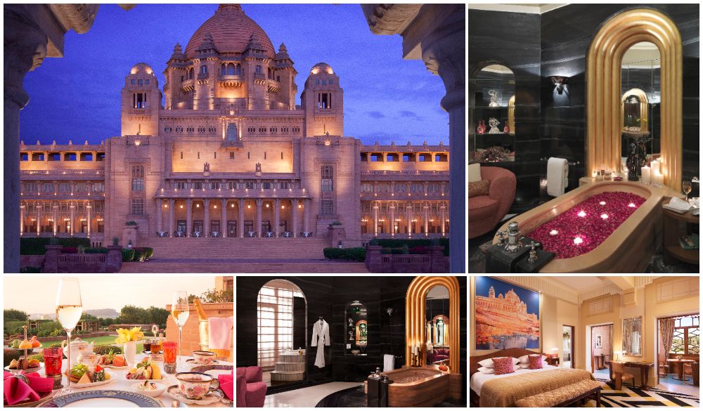 Umaid Bhawan Palace, romantic castle hotels