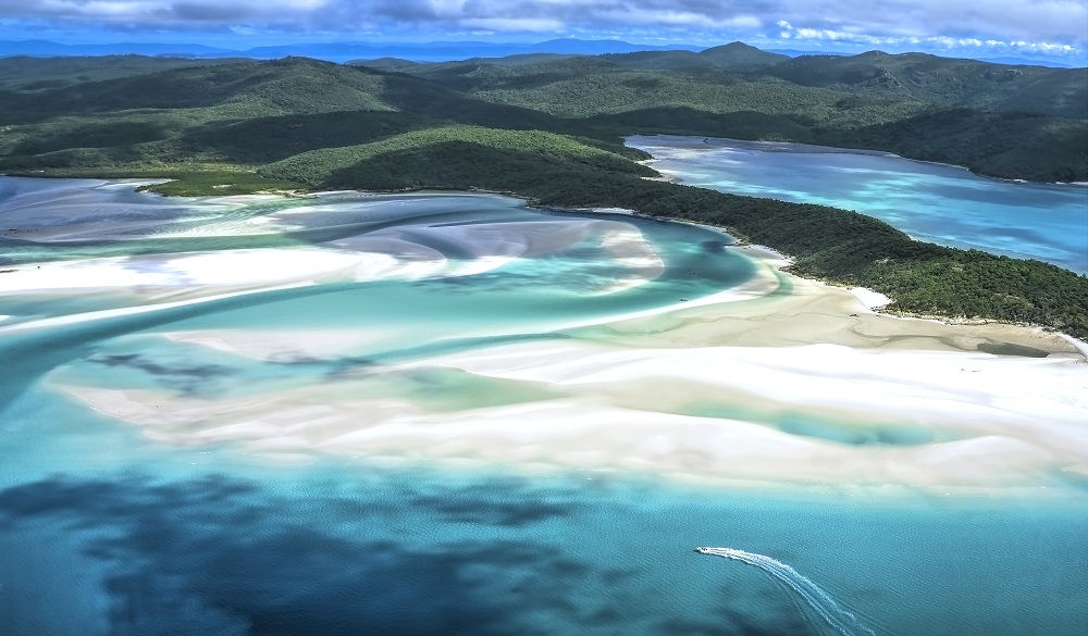 Whitehaven Beach, Whitsunday Island, Whitsunday Islands, Australia, East Coast, Queensland, Non-Urban, Coastline, Scenics, Scenics