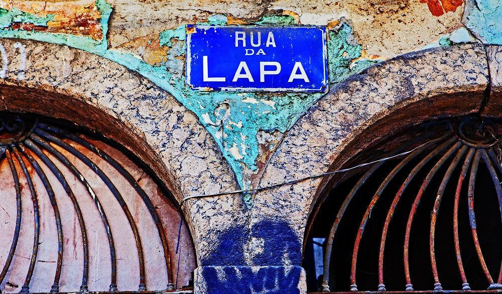 Lapa street sign