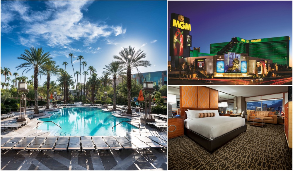 MGM Grand, Vegas hotels with private pools