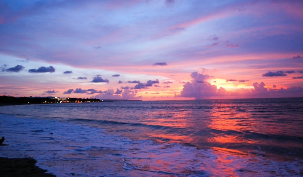 kuta and legian beach in Bali