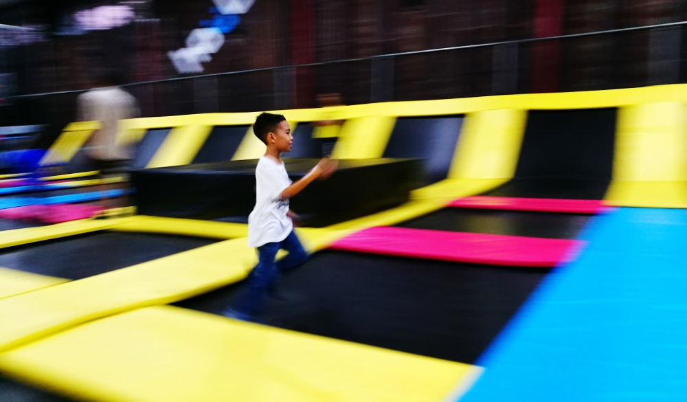 Boy Running On Trampoline, SPRING BREAK DESTINATIONS