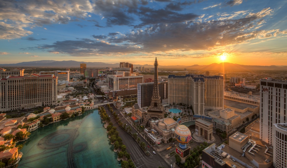 las vegas at dawn