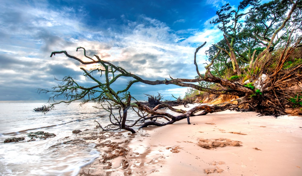 The Beach at Big Talbot Island, Florida, affordable romantic getaways