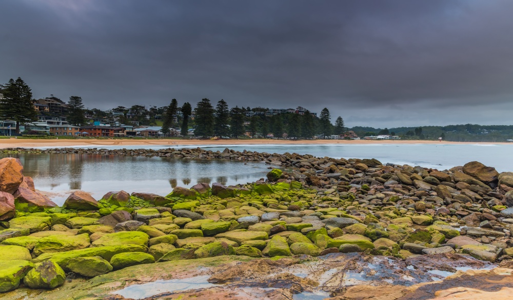 Capturing the sunrise from Avoca Beach on the Central Coast, NSW, Australia.