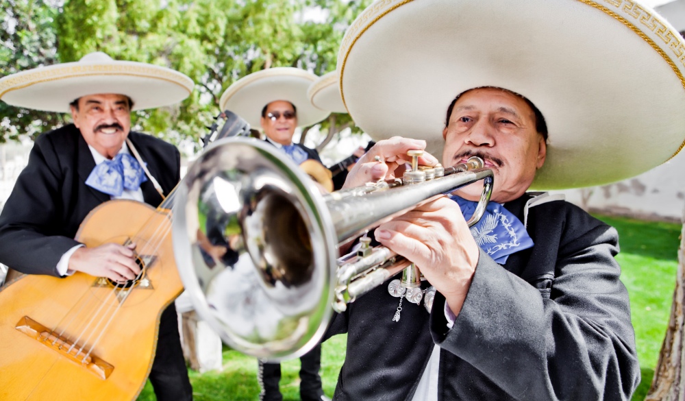 Mariachi Band, cinco de Mayo celebration