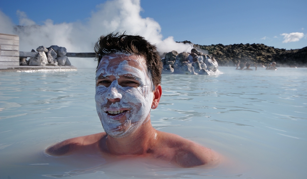 Blue Lagoon, Keflavik, Iceland, natural mud bath