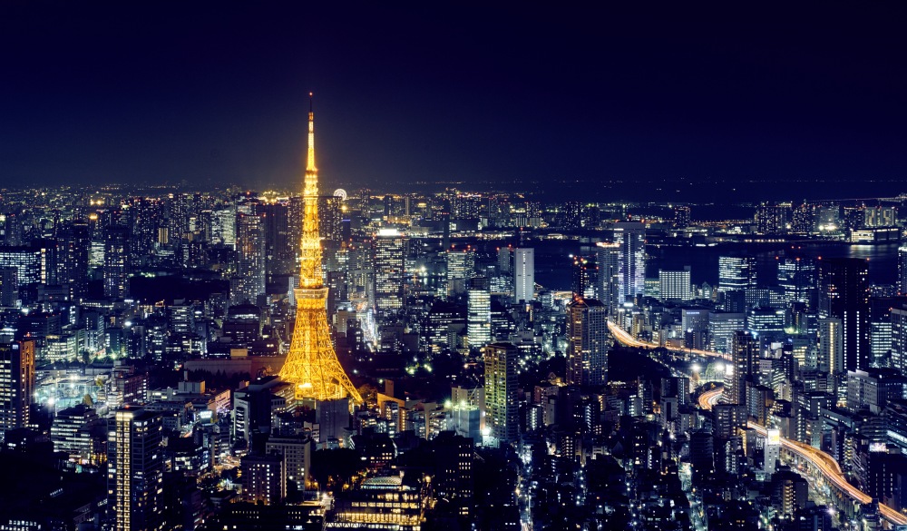  Japan with the Tokyo Tower